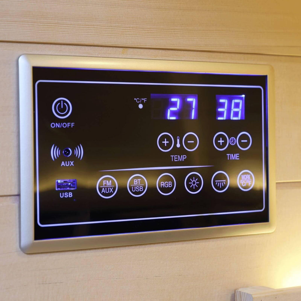 Ample-901SH 1 Person Ultra-Low EMF Far Infrared Sauna | Limited Stock Remaining