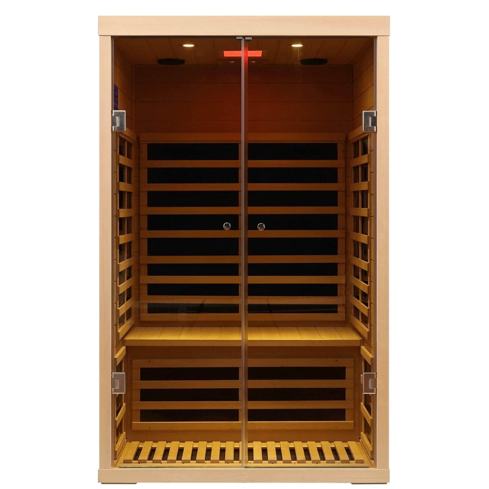 Ample-902SH 2 Person Ultra-Low EMF Far Infrared Sauna | Limited Stock Remaining