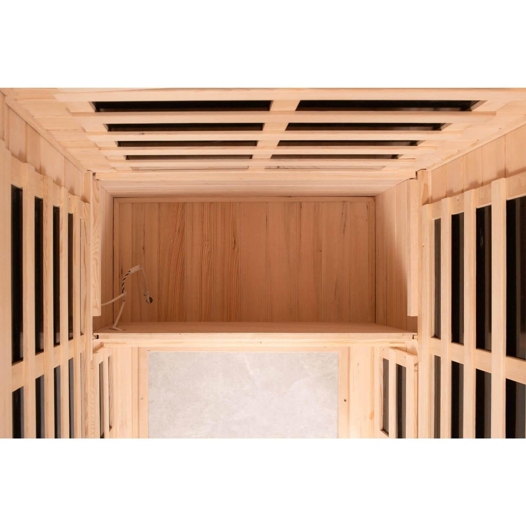 Maxwell-901BH 1 Person Ultra-Low EMF Far Infrared Sauna | Hemlock Model Hot Offer