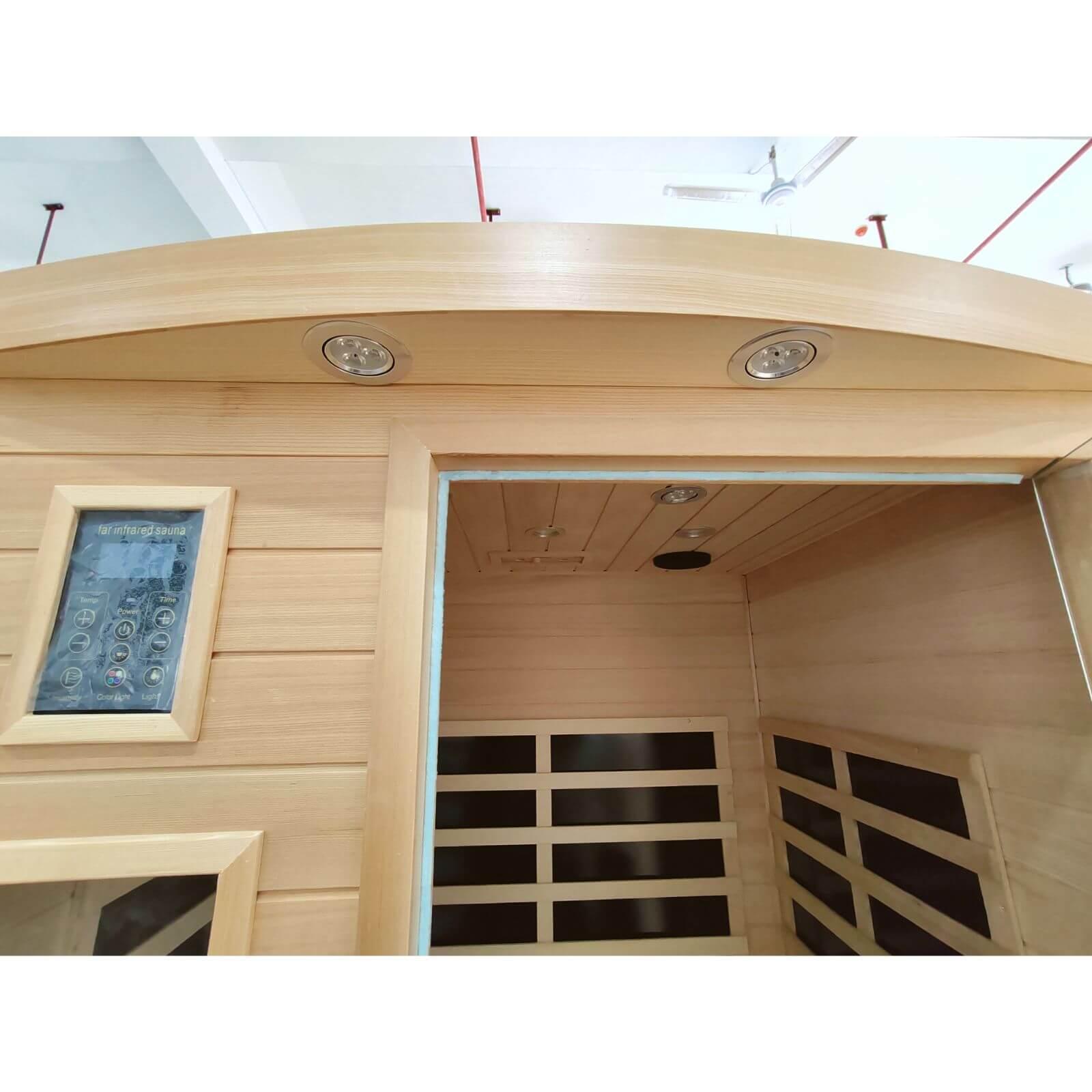 Maxwell-902BH 2 Person Ultra-Low EMF Far Infrared Sauna | Hot Offer