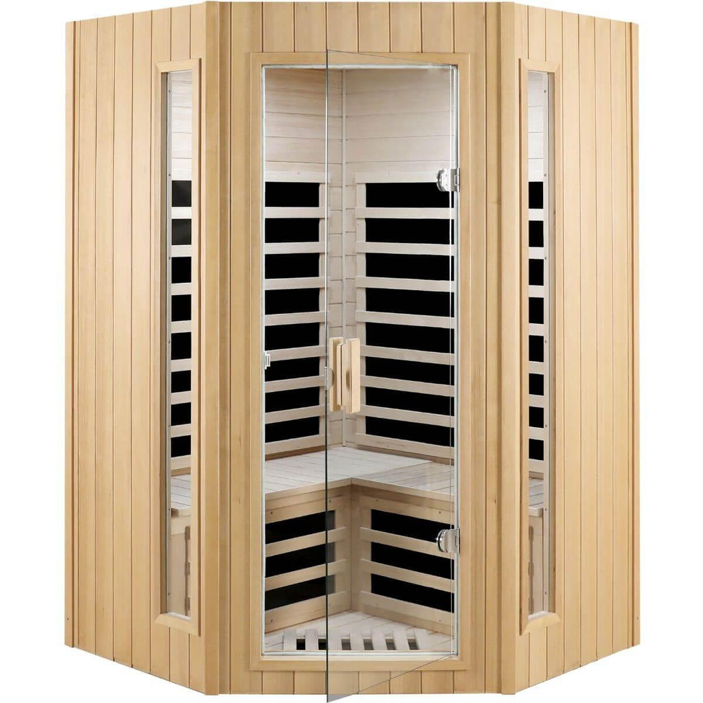 Purity-907GHC Corner 2 Person Far Infrared Sauna | Clearance Sale