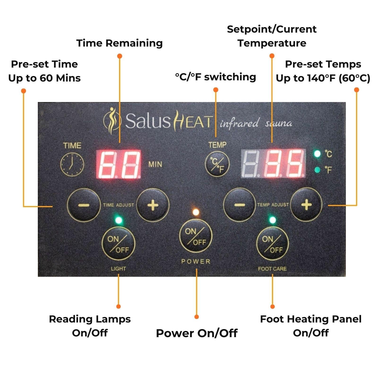 Purity-909SH 1 Person Side Door Far Infrared Sauna | Clearance Sale