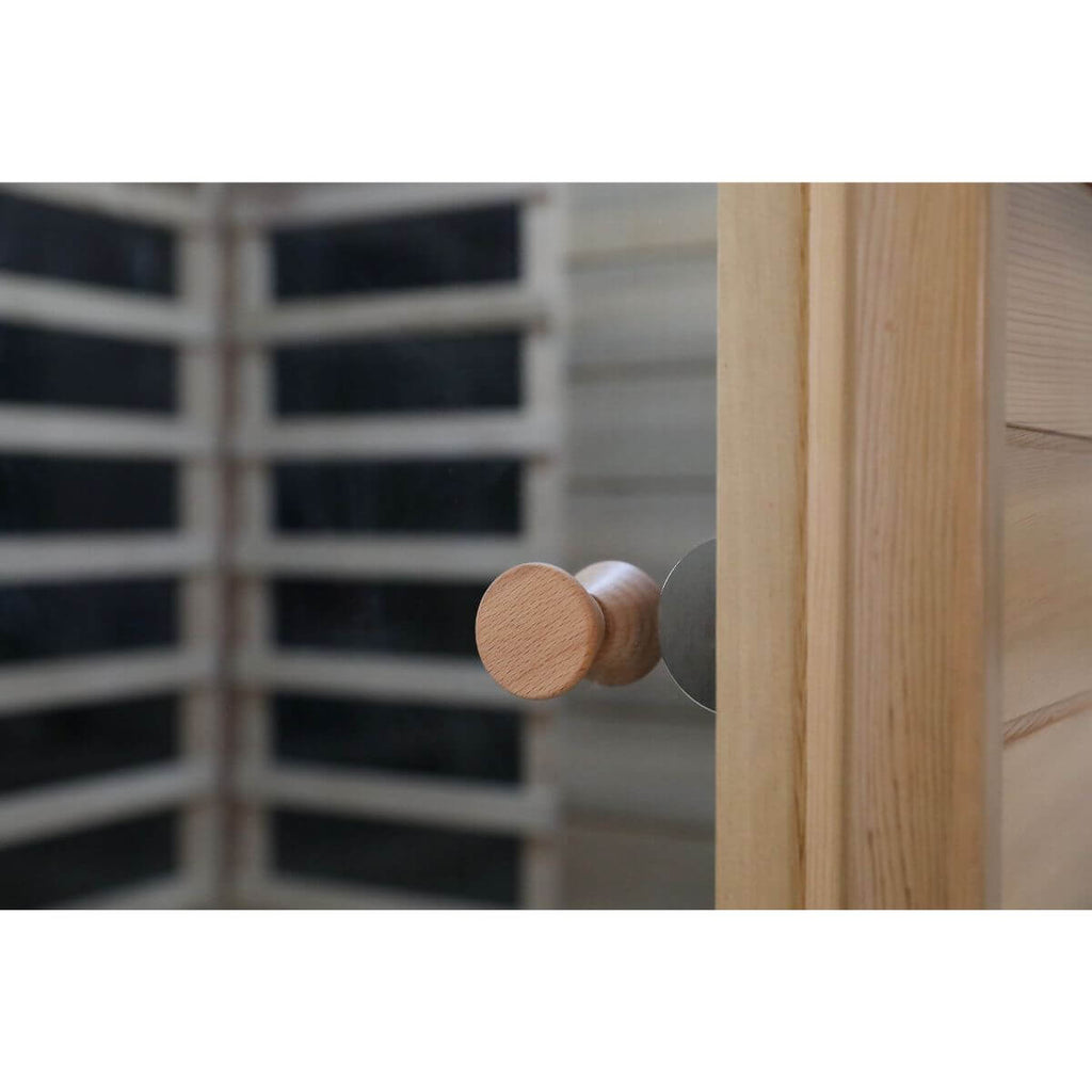 Sublime-909MR 1 Person Side Door Far Infrared Sauna in Red Cedar | Limited Stock Remaining