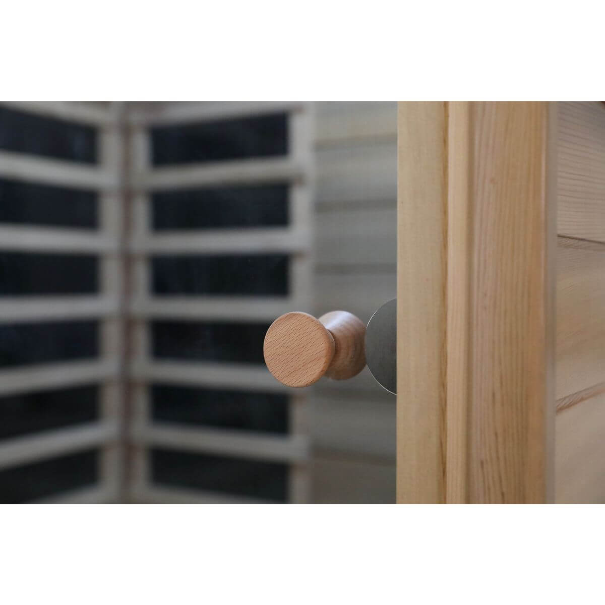 Sublime-909MR 1 Person Side Door Far Infrared Sauna in Red Cedar | Limited Stock Remaining